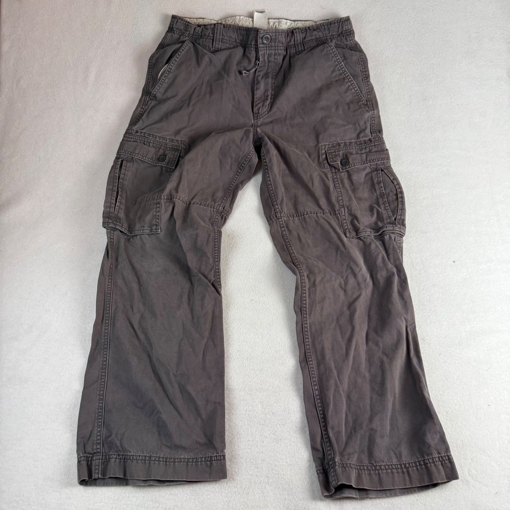 The North Face Mens Cargo Pants‎ Charcoal Grey Size 34 Hiking Utility Gorpcore